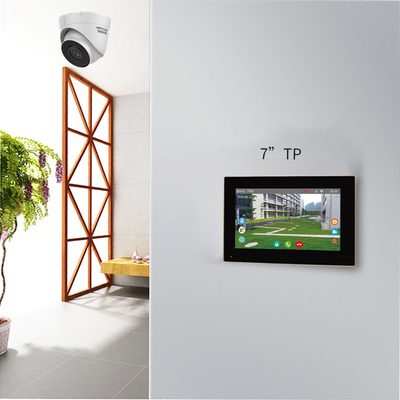 Το ασύρματο σύστημα τηλεφωνικών IP Doorbell ενδοσυνεννοήσεων πορτών WIFI τηλεοπτικό 1080P σύνδεσε με καλώδιο τη νυχτερινή όραση καμερών