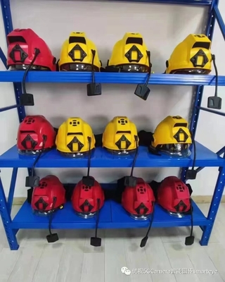 Κράνος Fire Fighter ABS IR Θερμική κάμερα εικόνας Ειδοποίηση SOS με λογισμικό Command VMS