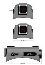 205g φορητή κάμερα ασφαλείας 3G 4G Wifi 4000mAh Τακτικό Helmet Recorder