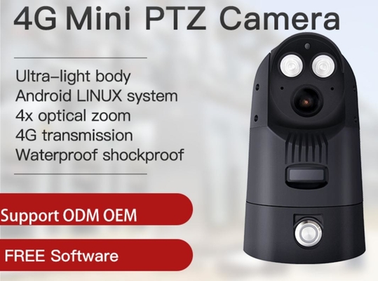 IP66 4g κάμερα που φοριέται στο σώμα ενσωματωμένη σε μπαταρία λιθίου