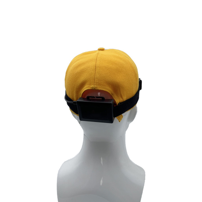 4G LED Hardhat Κάμερα ζωντανή ροή PTT GPS παρακολούθηση για το εργοτάξιο κατασκευής σιδηροδρομικών ορυχείων