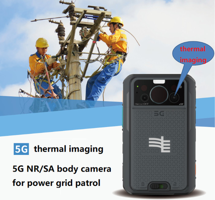5G NR/SA Θερμική κάμερα 4K HD 3500mah Διπλή μπαταρία EIS 4G 64GB 3,1inch LCD