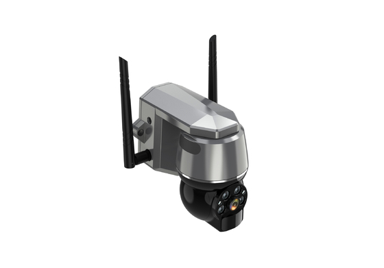 4G Ηλιακή κάμερα CCTV Hi3518E SoC Ομιλητής ευρεία οπτική γωνία 120 μοίρες