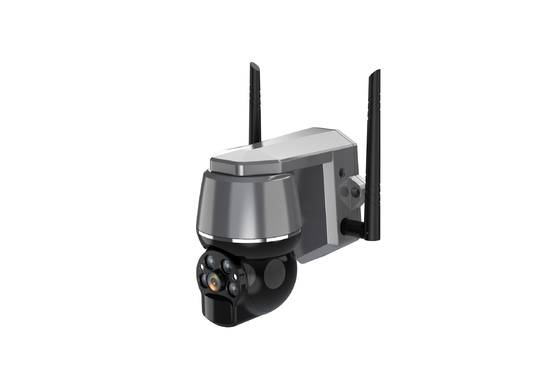 4G Ηλιακή κάμερα CCTV Hi3518E SoC Ομιλητής ευρεία οπτική γωνία 120 μοίρες