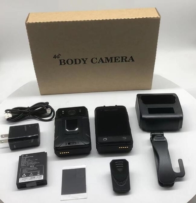 4G LTE AI Αναγνώριση προσώπου bodycam Ανθρώπινη κάμερα SOS συναγερμός 2 Way Talk