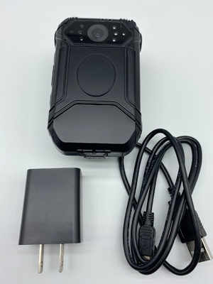 64G IP66 κάμερα σώματος της αστυνομίας με 1.5W LED και γωνία 120 μοιρών