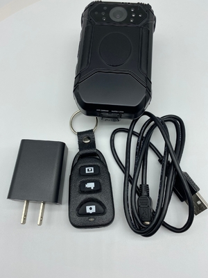 64G IP66 κάμερα σώματος της αστυνομίας με 1.5W LED και γωνία 120 μοιρών