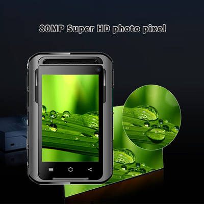 5G 4G 110 βαθμών αστυνομική φορητή κάμερα με 13MP νυχτερινή όραση 1080P Android 10.0 Συστήματος