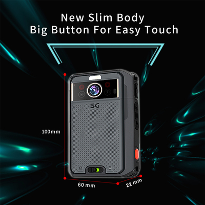 5G 13MP Android 10 Police Body Camera με μνήμη 2G+16G και προαιρετική NFC