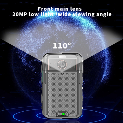 Προηγμένη κάμερα σώματος αστυνομικών 5G 13MP με USB και 2G 16G εσωτερική μνήμη για ενισχυμένη ασφάλεια