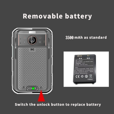 3.1 ιντσών LCD 5G κάμερα με 3500mAh διπλή μπαταρία EIS 4G 64GB RAM ROM