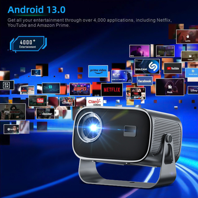 Το Amlogic T950S Main Chipset Mini Portable Projector με 220ANSI Lumens Bluetooth 5.0