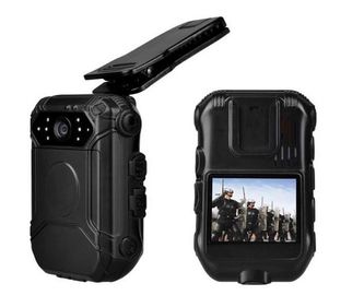 Η μίνι κάμερα IP65 σώματος κουμπιών HD, εξωτερικές φορεμένες αστυνομία κάμερες με το πρόσωπο ανιχνεύει