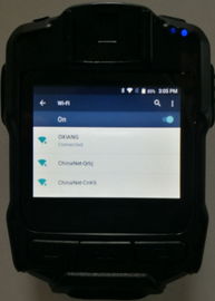 Φορεμένη σώμα κάμερα 16 ασφάλειας 4G μέγα ΠΣΤ/GPRS εικονοκυττάρου που υποστηρίζεται για την αστυνομία