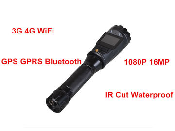 3G / 4G φακός MTK8735 Chipset ασφάλειας αστυνομίας με την μπαταρία 3600 MAH