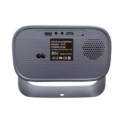 Περιοχή προβολής 40 ιντσών - 150 ιντσών Μίνι χειροκίνητος προβολέας με αναλογία όψεων 16 9 Μικρός και φορητός