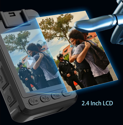 5.8GHz Wifi Chipset A7 Police Bodycam Βίντεο Καταγραφείς Το απόλυτο εργαλείο για την επιβολή του νόμου Max Υποστήριξη 256G αποθήκευση
