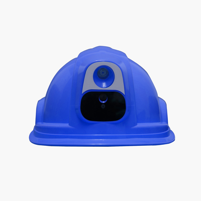 4G GPS Tracking Safety Helmet Camera με λειτουργία Wi-Fi και χωρητικότητα αποθήκευσης 64GB για ανθρακωρύχους σε λογισμικό διαχείρισης