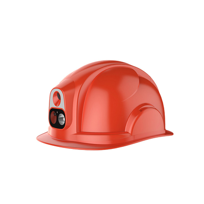 Ανθεκτικό 4G GPS Tracking Hardhat για το εργοτάξιο εστίασης Πεδίο εστίασης 0,5m έως άπειρο -20 ° C έως 60 ° C