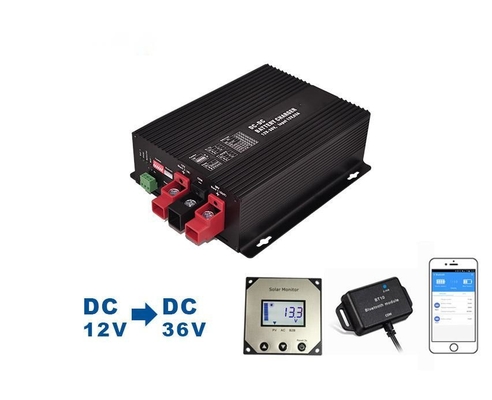 48V μπαταρία πίνακα τάση DC12V έως 48V φορτιστή μπαταρίας με αυτοκατανάλωση ρεύματος 35 MA Max ρεύμα εξόδου 15.4A
