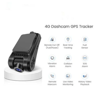 Οχήμα Black Box 4G Dashcam GPS Tracker με αμφίδρομη συζήτηση και προηγμένο σύστημα υποβοήθησης οδήγησης 4GB DDR 512GB μνήμη