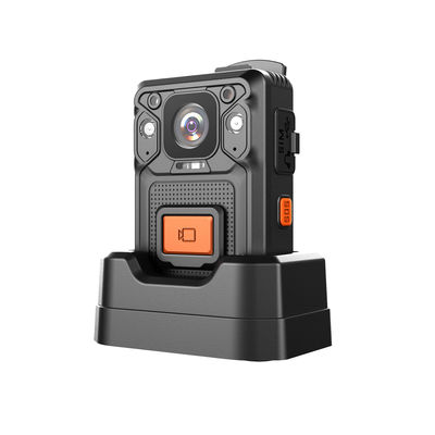 Bluetooth BT5.0 και WiFi 802.11b/g Ενεργοποιημένη φορητή κάμερα σώματος με κόκκινα και πράσινα φώτα σήματος συναγερμού
