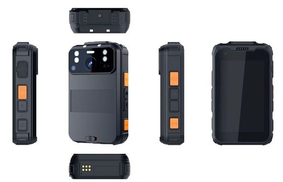 Android 13 Σύστημα 1440p Προσωπική Κάμερα Σώματος WiFi IP66 5g 4G 64GB RAM ROM 4G 64GB 5G Υποστήριξη