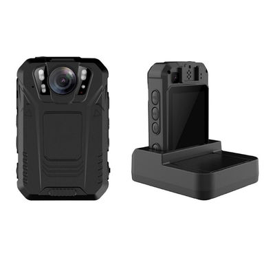 Κάμερα σώματος Android 4K HD για φύλακες ασφαλείας, μπαταρία 2500 mAh, 4 λευκά LED