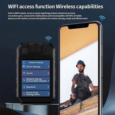 2K Αστυνομική Κάμερα Σώματος με Σύστημα Android 12 και Κωδικοποίηση H.265/H.264 για Εγγραφή Βίντεο Υψηλής Ποιότητας