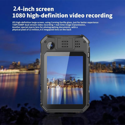 4G Wifi PTT Βίντεο Ακουστική επικοινωνία Διάταξη ομιλίας GPS ζωντανός καταγραφέας βίντεο