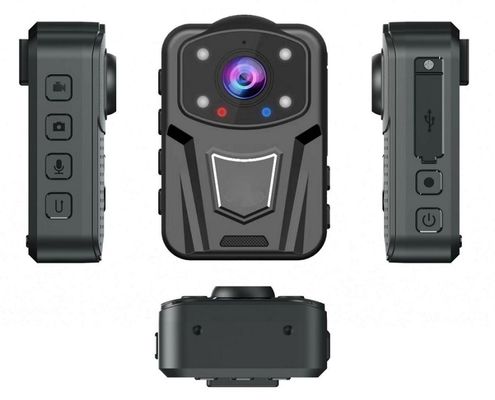 4G WiFi 1280x720P 60fps Ανάλυση βίντεο Ηχογράφος βίντεο που φοριέται από το σώμα σχεδιασμένο να λειτουργεί από -20 έως +60 βαθμούς Κελσίου