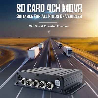 4Κανάλι SD card Mobile DVR Πίνακας Ελέγχου Υποστηρίζει αναπαραγωγή σύγκρισης πολλαπλών καναλιών