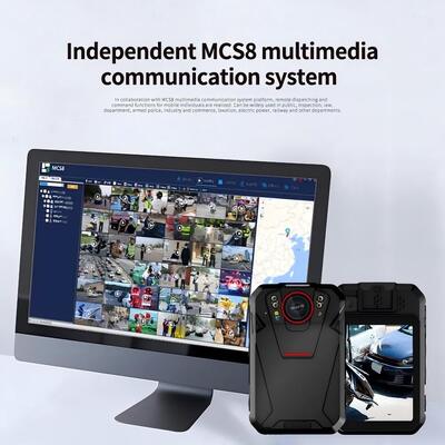 4G Wifi Bodycam Android Σύστημα 2.4 ιντσών Εικονική οθόνη ONVIF RSTP