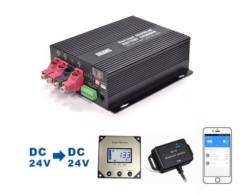 2026 Νέο 24V-24V B2B 50A MPPT 30A Dual Input DC and Solar Battery Charger
