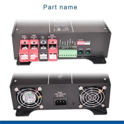 Φορτιστής μπαταρίας DC 12V 60A 930W AC110-240V/45Hz-65Hz MPPT 12V/30A