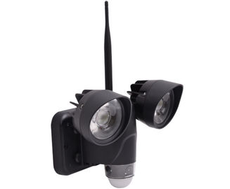 IP65 αδιάβροχος ασύρματος αισθητήρας κατόχων 720P PIR προβολέα κηπουρικής κάμερων ασφαλείας HD