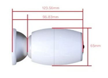1080P πλήρης HD ασύρματος WiFi IP υπαίθριος αδιάβροχος μπαταριών βιντεοκάμερων επανακαταλογηστέος