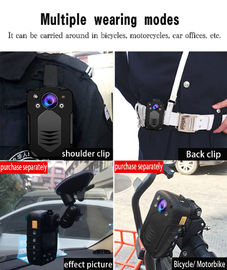 IP65 φορεμένη σώμα κάμερα με την τηλεοπτική παραγωγή HDMI και AV Jack/την κρυμμένη κάμερα αστυνομίας των οδηγήσεων άσπρη ελαφριά