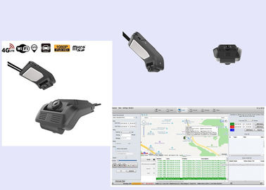 Δύο καναλιών Dashcam διπλός φακός οχημάτων DVR με το μπροστινό & οπισθοσκόπο βίντεο εγγραφής καμερών