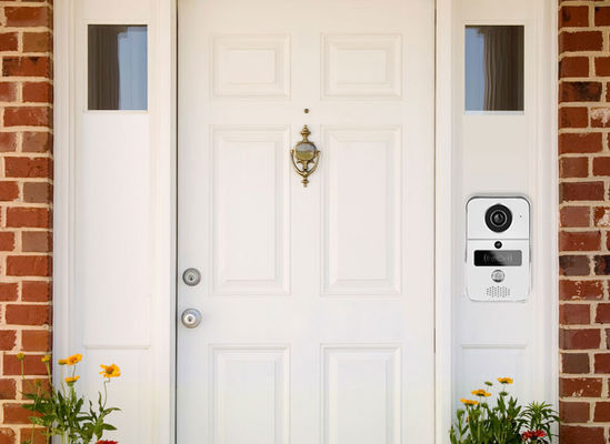 Συνδεμένη με καλώδιο κάμερα ασφάλειας 32G 1M Doorbell WiFi ενδοσυνεννοήσεων