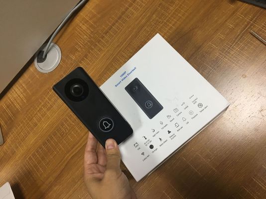 Ξεκλειδώστε την τηλεοπτική Doorbell οργάνων ελέγχου κάμερα ενδοσυνεννοήσεων 150° 128gb