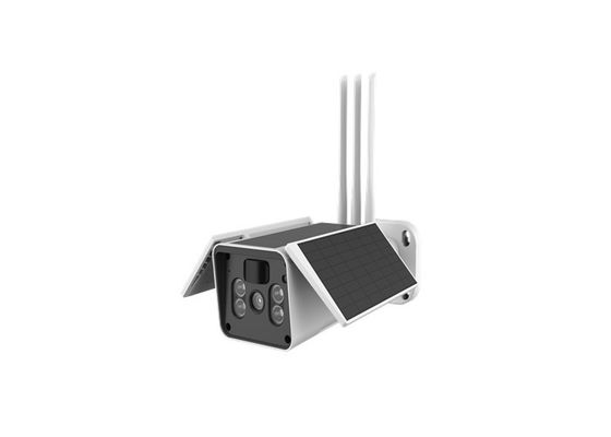 Ηλιακά Wifi IP66 υπαίθρια κάμερα ασφαλείας IR με τον ιδιωτικό αστυνομικό κινήσεων