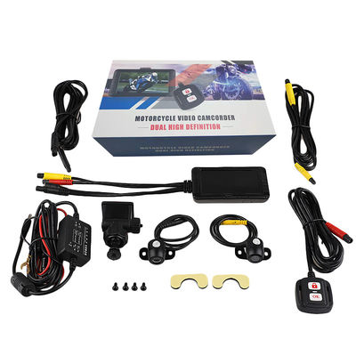 Μοτοσικλέτα DVR Dashcam καταγραφής 180mAH MJPG 1080P βρόχων