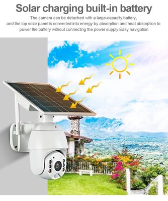 Ασύρματη 4G IP IR κάμερα νυχτερινής όρασης IP67 8W Ubox