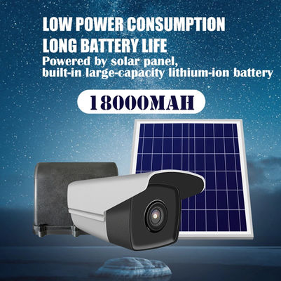 MTK6739 πύργος καλωδίων κάμερων ασφαλείας 18000mah επεξεργαστών 12W 4G Wifi