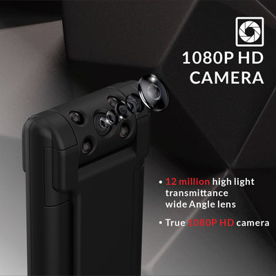 AVI 180 φορεμένη νυχτερινή όραση καμερών 1080P 30fps κτυπήματος βαθμού αστυνομία
