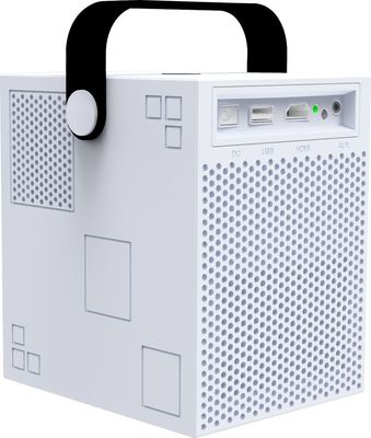 Μίνι φορητός προβολέας Bluetooth 4,0 FCC των οδηγήσεων Mali400 MP2 50000H