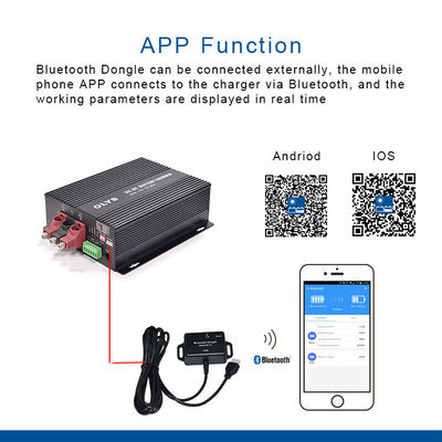 30A ηλιακό μπαταριών συνεχές ρεύμα 12V-DC12V φορτιστών μπαταριών -οχημάτων εισαγωγής φορτιστών διπλό για το rv