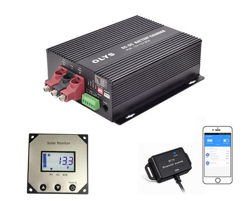 30A ηλιακό μπαταριών συνεχές ρεύμα 12V-DC12V φορτιστών μπαταριών -οχημάτων εισαγωγής φορτιστών διπλό για το rv