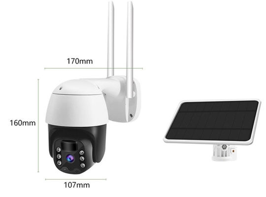 κάμερα θόλων της FCC H265 PTZ κάμερων ασφαλείας 1080P Tuya 10m IR PTZ